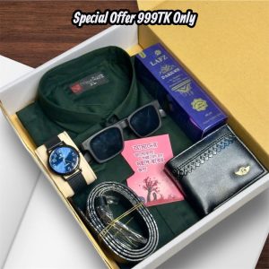 শার্ট গিফট কম্বো প্যাকেজ (কোডঃ০৪)