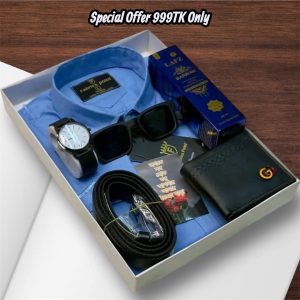 শার্ট গিফট কম্বো প্যাকেজ (কোডঃ০৫)